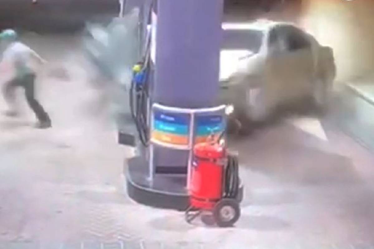 sharjah accident cctv