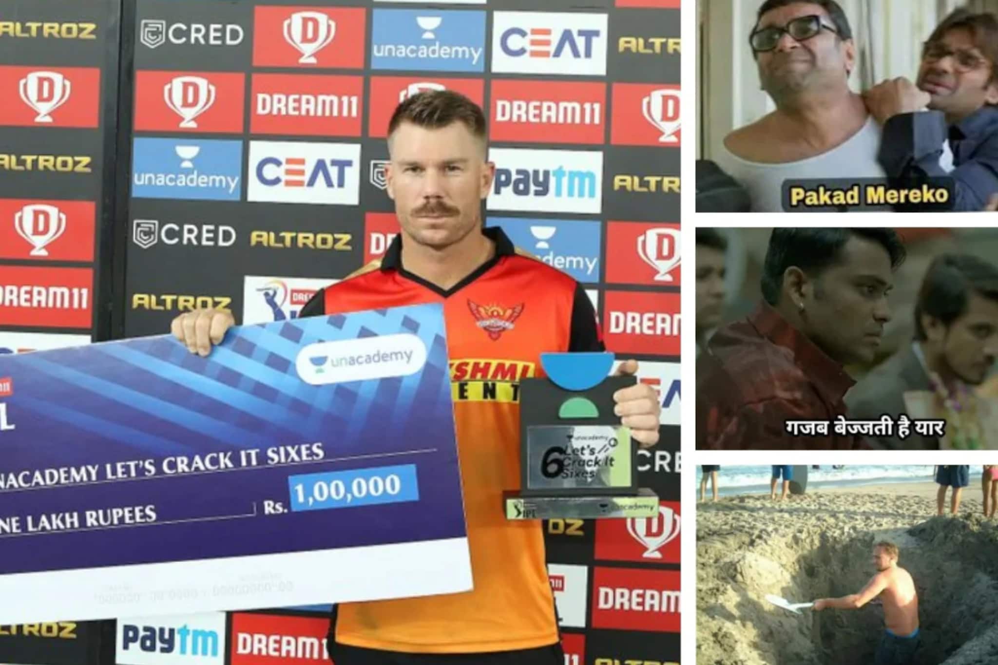 IPL 2020 KXIP vs SRH| വാർണറുടെ മുഖത്ത് വേദനയും ദേഷ്യവും: പഞ്ചാബിനോടേറ്റ തോൽവിക്ക് പിന്നാലെ