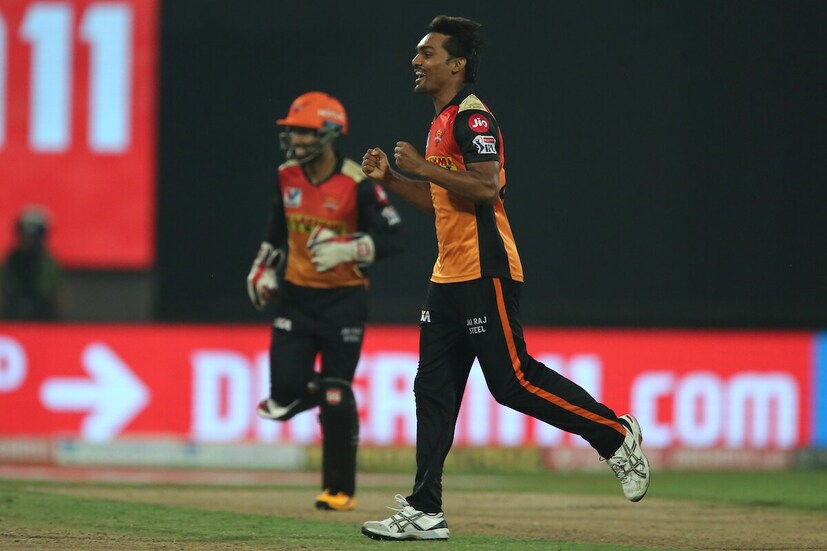 Sandeep Sharma picks up a wicket. (Twitter)