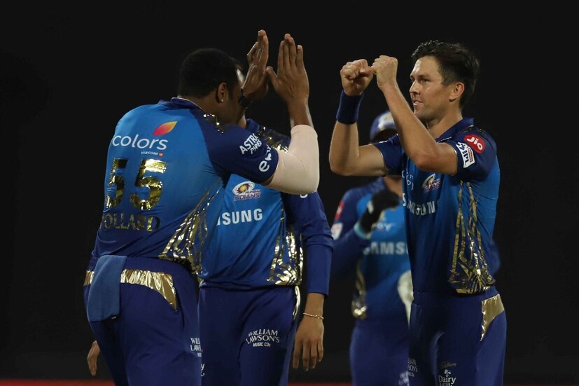 MI went against Kolkata Knight Riders at the Zayed Cricket Stadium, Abu Dhabi. The team went to bat first putting up a formidable total of 195 on the board. Jasprit Bumrah, Trent Boult and Rahul Chahar picked up most wickets, restricting the KKR chase to 146.