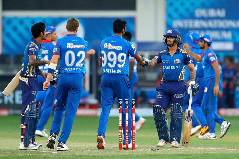 Mumbai Indians clashed with Delhi Capitals in Dubai. DC faced a cheap loss from the table toppers who won by 9 wickets. In-form Ishan Kishan knocked 72 from 47 for his team.