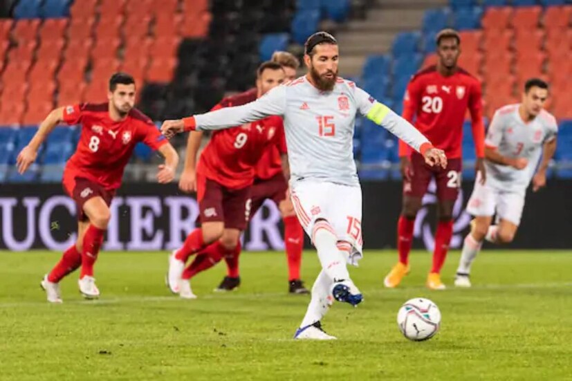 Sergio Ramos, Spain Draw with Switzerland, Spain vs Switzerland, UEFA Nations League