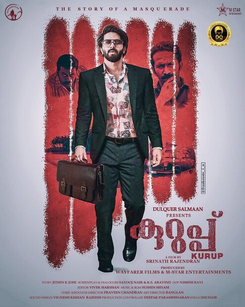  ദുൽഖർ സമൽമാൻ നായകനാകുന്ന ചിത്രമായ 'കുറുപ്പ്' ഒടിടി റിലീസിന് ഒരുങ്ങുന്നു. ശ്രീനാഥ് രാജേന്ദ്രന്റെ സംവിധാനം ചെയ്യുന്ന കുറുപ്പ് ദുല്‍ഖറിന്റെ കരിയറിലെ ഏറ്റവും വലിയ ബജറ്റ് ചിത്രമാണ്. 35 കോടി രൂപയാണ് മുടക്കു മുതൽ. ദുല്‍ഖറിന്റെ തന്നെ വേഫറെര്‍ ഫിലിംസും എം സ്റ്റാര്‍ എന്റര്‍ടൈന്‍മെന്റ്‌സും ചേര്‍ന്നാണ് സിനിമ നിർമ്മിക്കുന്നത്. 