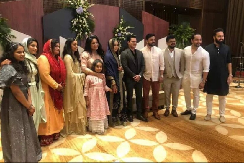  ആയിഷയുടെയും ബിലാലിന്റെയും വിവാഹ നിശ്ചയവേളയിലെ ചിത്രം