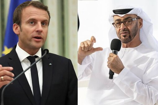 emmanuel macron, Sheikh Mohamed bin Zayed Al Nahyan