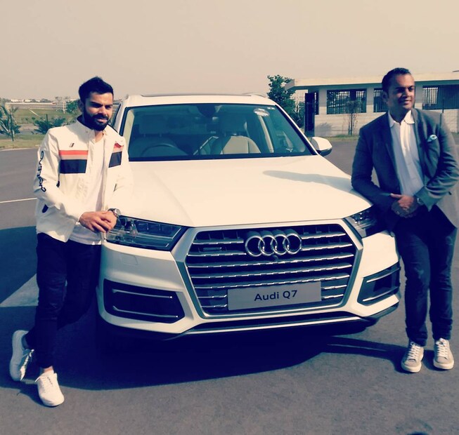 Kohli also owns a Crerra White Audi Q7 - 2017 Q7 45 TDI. The car is powered by a 3-litre TDI diesel engine (245 bhp and 600 Nm of Torque) (Audi)