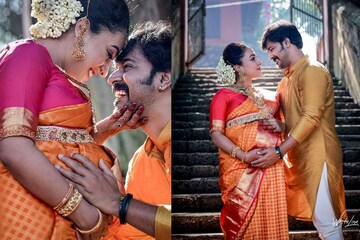 പേളി മാണിക്ക് ഇത് ഏഴാംമാസം, വളകാപ്പ് ചിത്രങ്ങളുമായി പേളിയും ശ്രീനിഷും