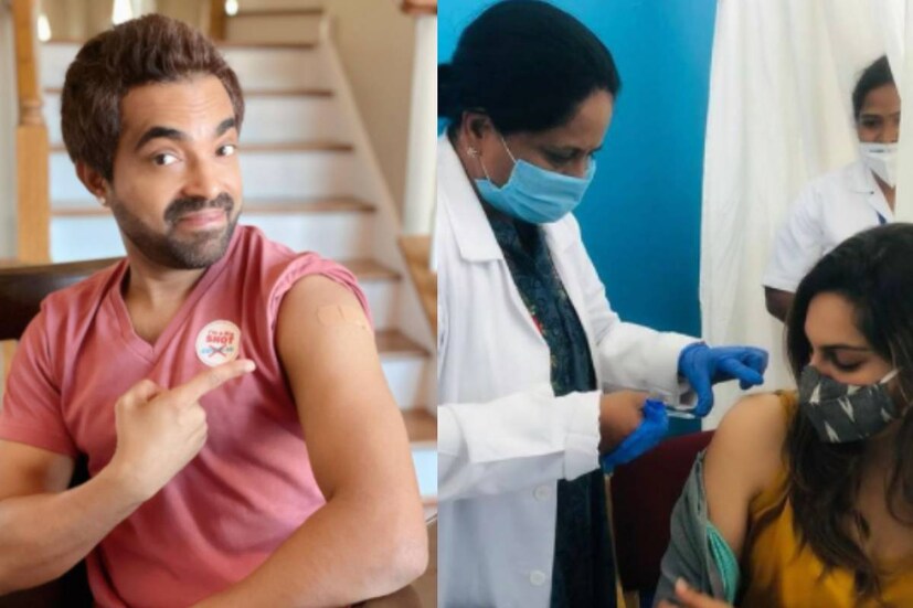  നടൻ ഗ്രിഗറിയും റാം ചരണിന്റെ ഭാര്യ ഉപാസന കാമിനി കോനിഡേലയും വാക്സിൻ സ്വീകരിച്ചപ്പോൾ
