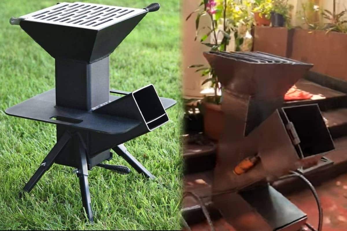 Malayalam News Rocket Stove പാചകവാതകവും വൈദ്യുതിയും വേണ്ട; റോക്കറ്റ്
