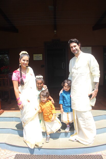  സണ്ണി ലിയോണിയും കുടുംബവും