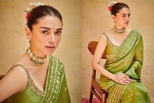 Aditi Rao Hydari: സാരിയിൽ അതീവ സുന്ദരിയായി 'സൂഫിയും സുജാതയും' നായിക