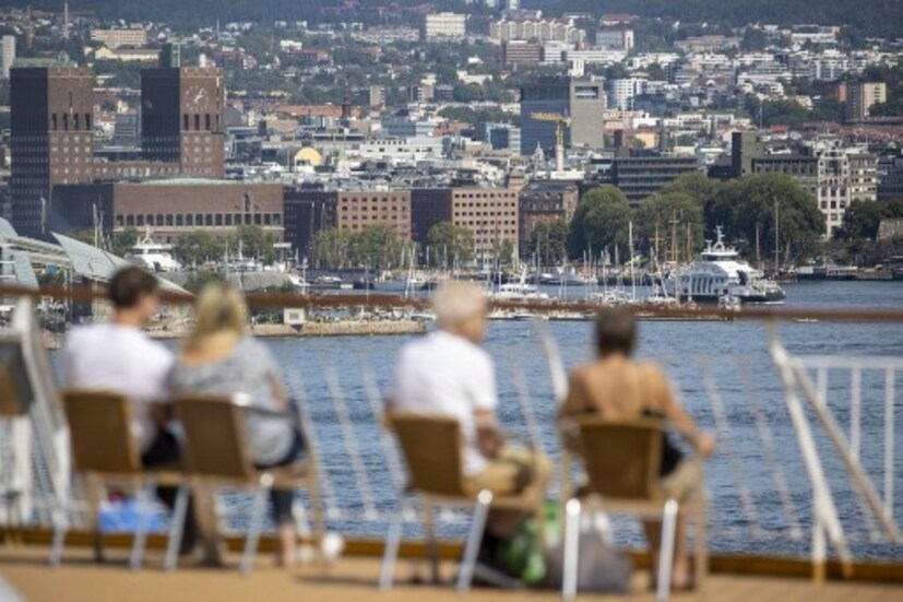 The eight happiest country in the world is Norway. Norway is a Scandinavian country encompassing mountains, glaciers and deep coastal fjords. (Image courtesy: AFP)