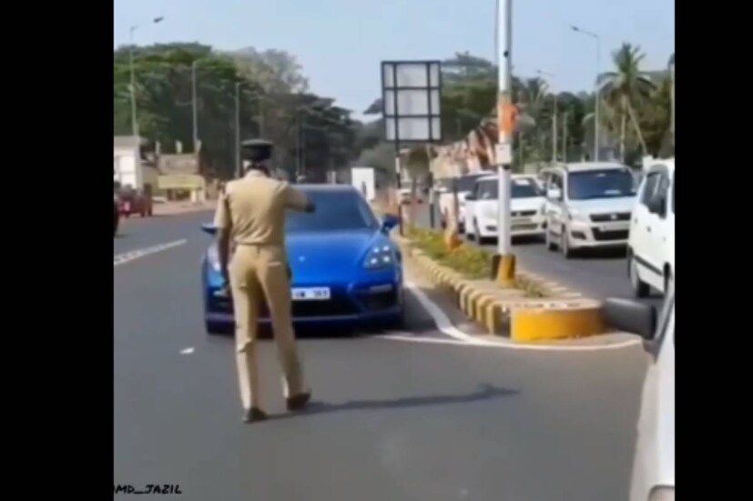Dulqar Salman car, Dulqar Salman, Dulqar Salman violates traffic rules, Viral Video, Dulqar Salman Porsche Panamera