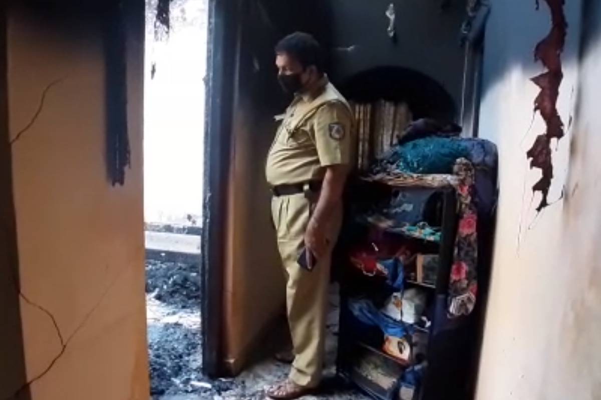 പെട്രോൾ ഒഴിച്ച് ഭാര്യയെ തീ കൊളുത്തി കൊന്നതിനു ശേഷം ഗൃഹനാഥൻ തൂങ്ങി മരിച്ചു