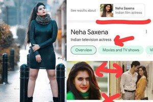 തന്റെ പേരിൽ രണ്ട് വിക്കിപീഡിയ പേജുകൾ; എന്ത് ചെയ്യണമെന്നറിയാതെ കുഴങ്ങി നടി നേഹ സക്‌സേന