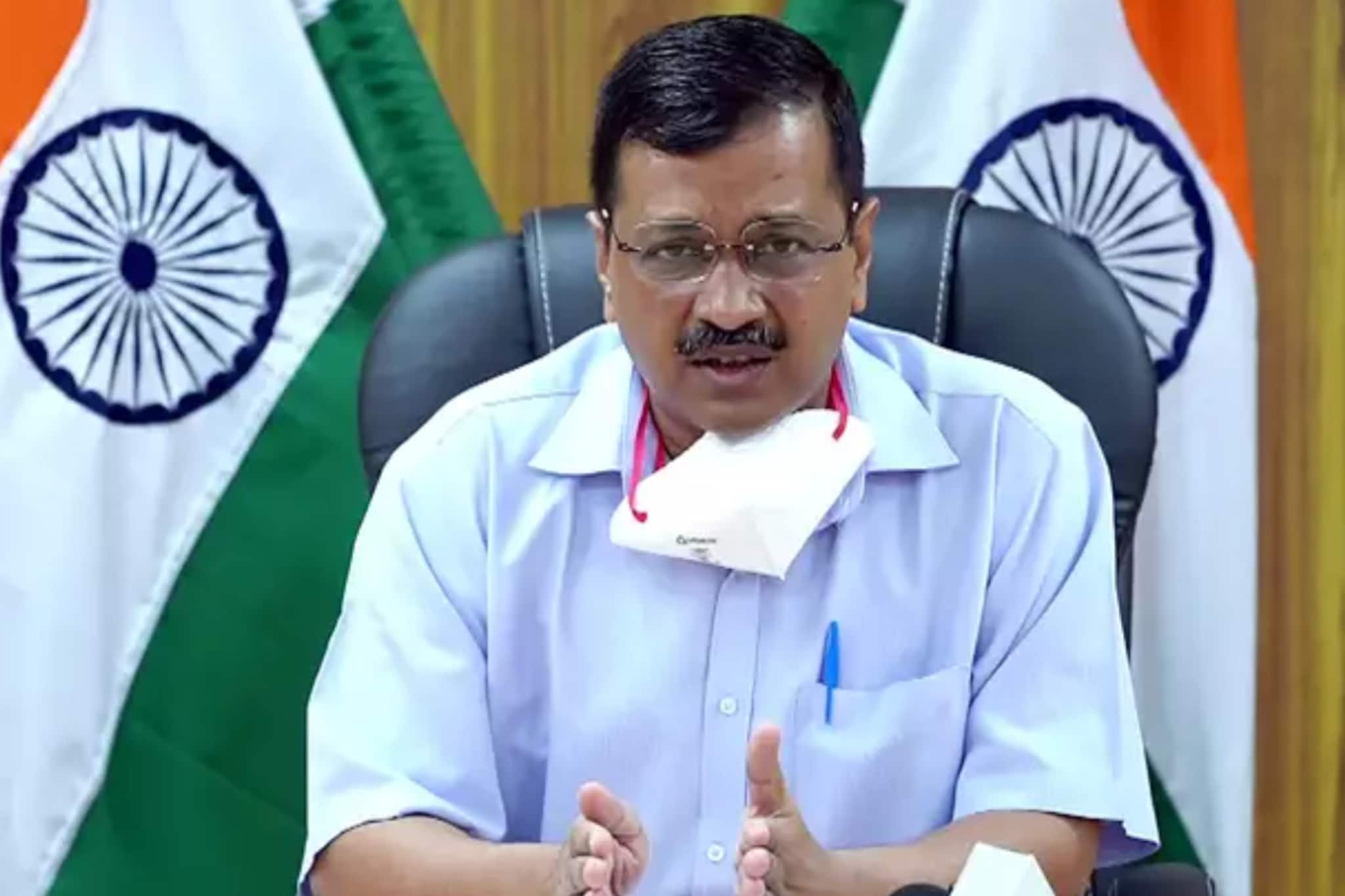 പോളിങ് ബൂത്തുകൾ വാക്‌സിൻ കേന്ദ്രങ്ങളാക്കി കെജ്‌രിവാൾ