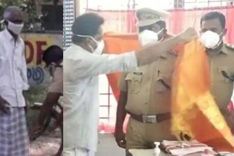 അനാവശ്യമായി പുറത്തിറങ്ങിയ വയോധികന്റെ കാലുപിടിച്ച് മടക്കിയയച്ച് എസ്ഐ; ഉദ്യോഗസ്ഥനെ അനുമോദിച്ച് പഞ്ചായത്ത് ഭരണസമിതി അനാവശ്യമായി പുറത്തിറങ്ങിയ വയോധികന്റെ കാലുപിടിച്ച് മടക്കിയയച്ച് എസ്ഐ; ഉദ്യോഗസ്ഥനെ അനുമോദിച്ച് പഞ്ചായത്ത് ഭരണസമിതി