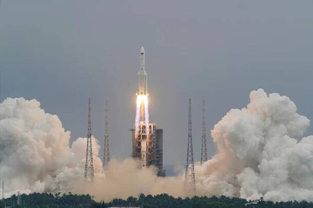 നിയന്ത്രണം വിട്ട ചൈനീസ് റോക്കറ്റിന്റെ അവശിഷ്ടം ഇന്ത്യന്‍ മഹാസമുദ്രത്തില്‍ പതിച്ചു