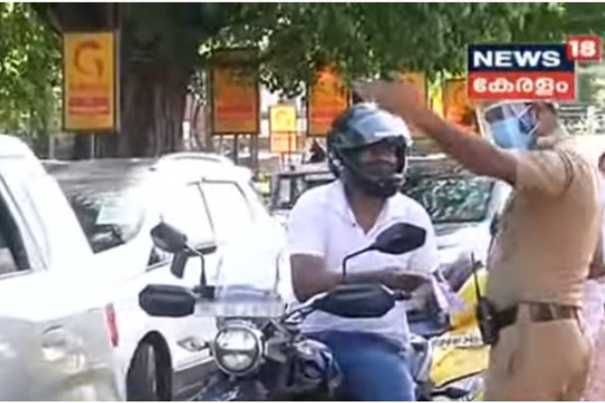 ട്രിപ്പിൾ ലോക്ക്ഡൗണിൽ പ്രതീക്ഷിച്ചതിലും കൂടുതൽ വാഹനങ്ങൾ നിരത്തിൽ