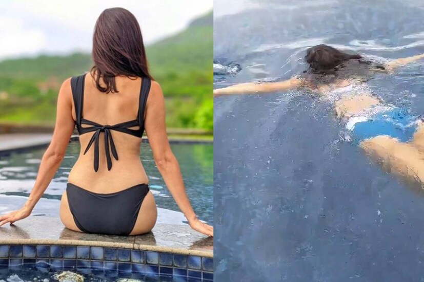  മഴക്കാലത്ത് മഴയെ അല്ലാതെ മറ്റെന്തിനെയാണ് പ്രണയിക്കേണ്ടത്? മൺസൂൺ മഴയുടെ കുളിരിൽ പോലും പൂളിൽ മുങ്ങി നിവർന്ന് ആഘോഷമാക്കുകയാണ് നടി ആഹാന. പുതിയ ചിത്രങ്ങളുമായി താരം ഇൻസ്റ്റഗ്രാമിൽ എത്തിക്കഴിഞ്ഞു (ഇൻസ്റ്റഗ്രാം)