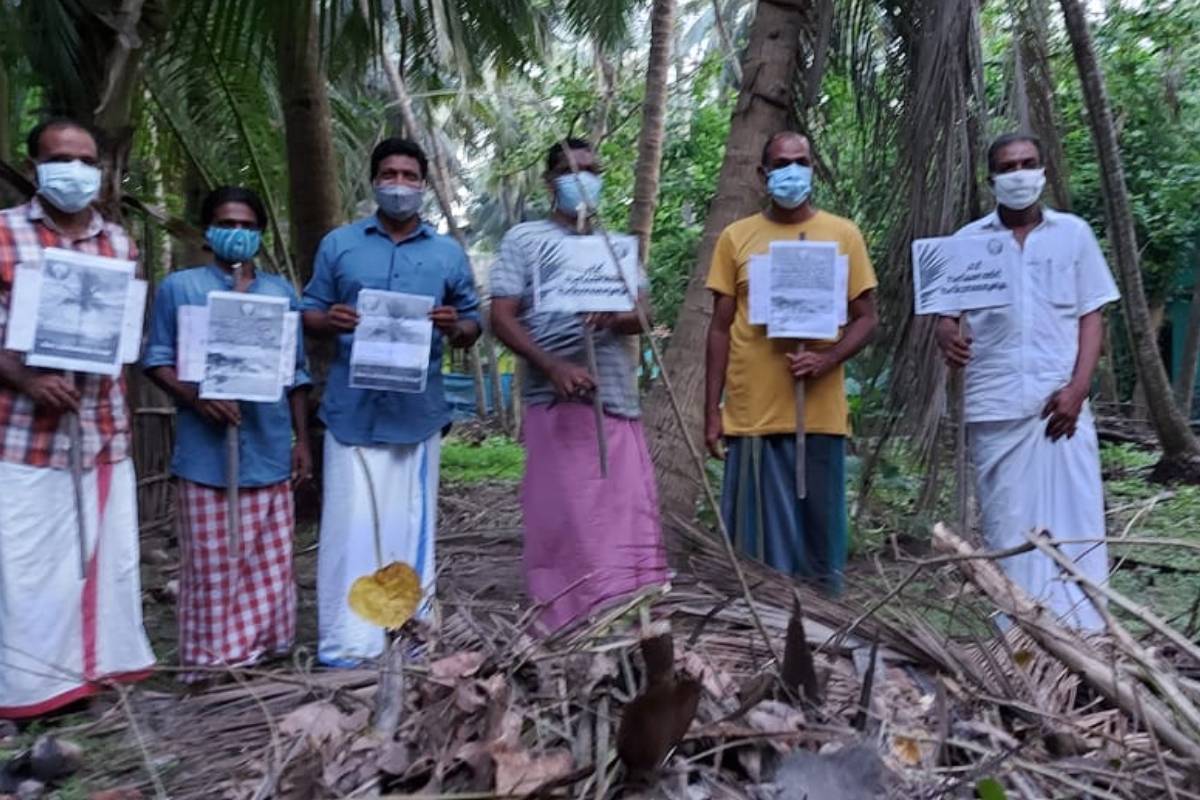 ഓല കൂട്ടിയിട്ടാൽ പിഴ; ലക്ഷദ്വീപിൽ ഇന്ന്  ഓലമടൽ സമരം
