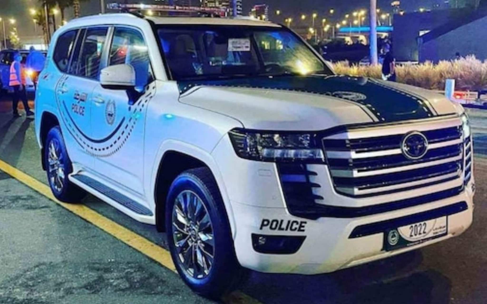 ദുബായ് പൊലീസ് സേനയ്ക്ക് കരുത്ത് പകരാൻ ടൊയോട്ട ലാന്‍റ് ക്രൂയിസർ LC300