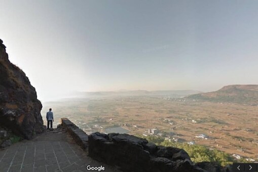 Google Street view showing Karli, Pune district, Maharashtra. 
