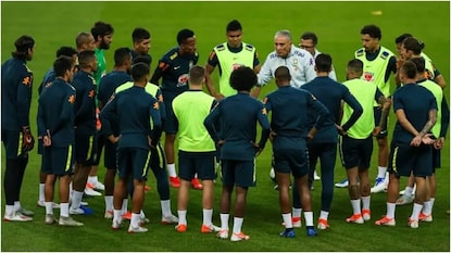brazil team training