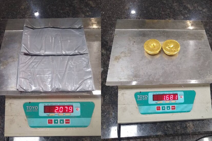  കരിപ്പൂർ വിമാനത്താവളത്തിൽ വീണ്ടും കോടികളുടെ സ്വർണ വേട്ട. രണ്ട് പേരിൽ നിന്നായി എയർ ഇന്റലിജൻസ് യൂണിറ്റ് 2.932 കിലോഗ്രാം തൂക്കമുള്ള സ്വർണം പിടികൂടി. ഷാർജയിൽ നിന്ന് ജി 9 454 ഫ്ലൈറ്റിൽ എത്തിയ കോഴിക്കോട് സ്വദേശിയായ 38 കാരൻ ആണ് പിടിയിൽ ആയവരിൽ ഒരാൾ.