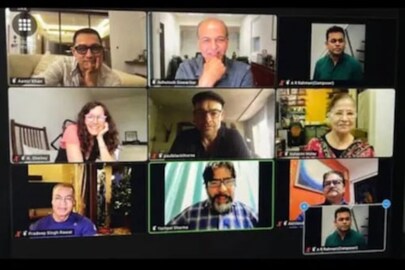 lagaan film's cast reunites in a virtual meeting after two decades of it's release