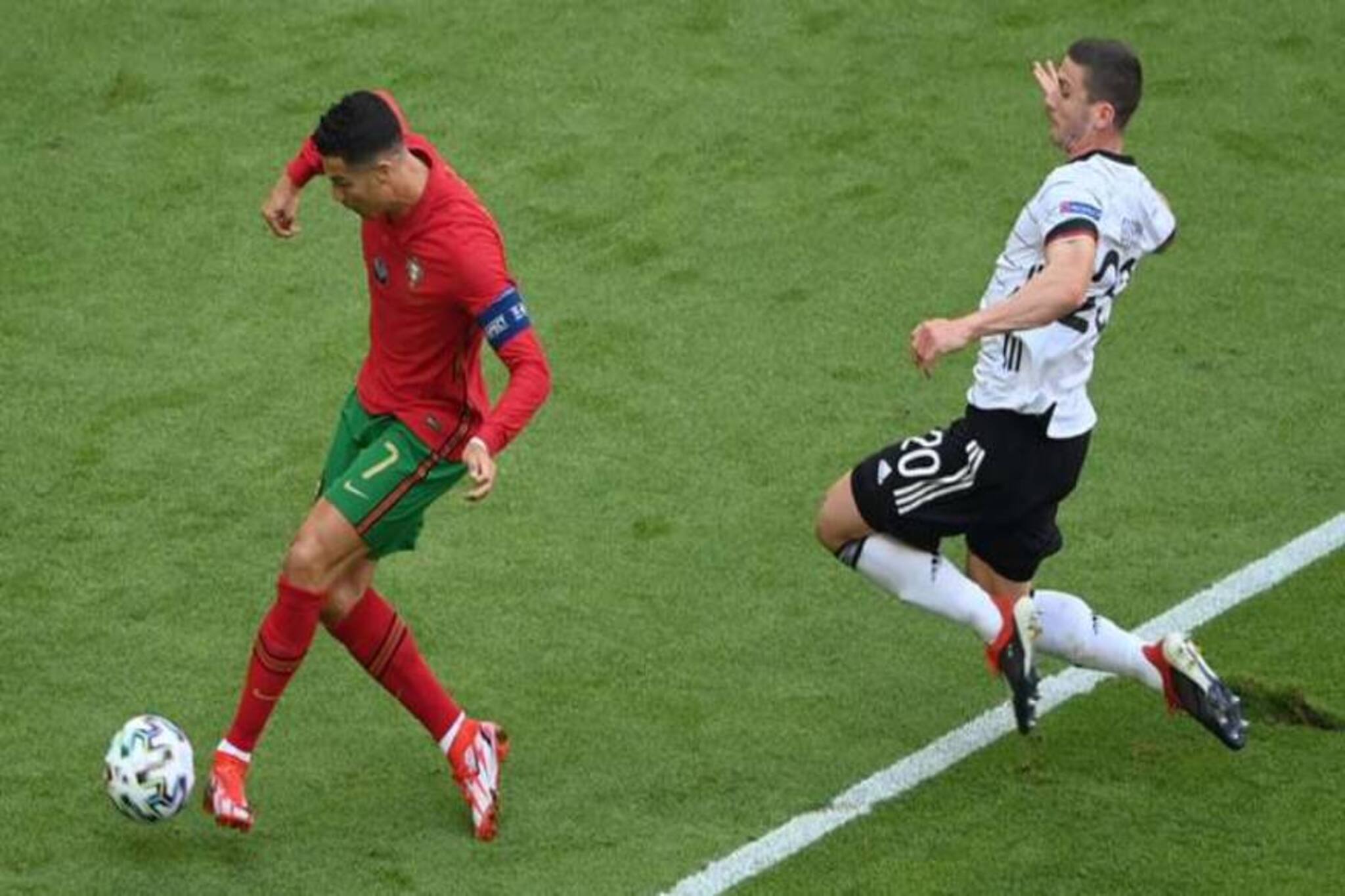 Euro Cup| 14.2 സെക്കൻ്റിൽ പിന്നിട്ടത് 92 മീറ്റർ; തോൽവിയിലും ചർച്ചയായി റൊണാൾഡോയുടെ ഗോൾ