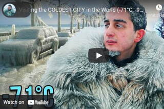 YouTuber Cenet visited Yakutsk in Russia. Credits: YouTube/Discover With Cenet