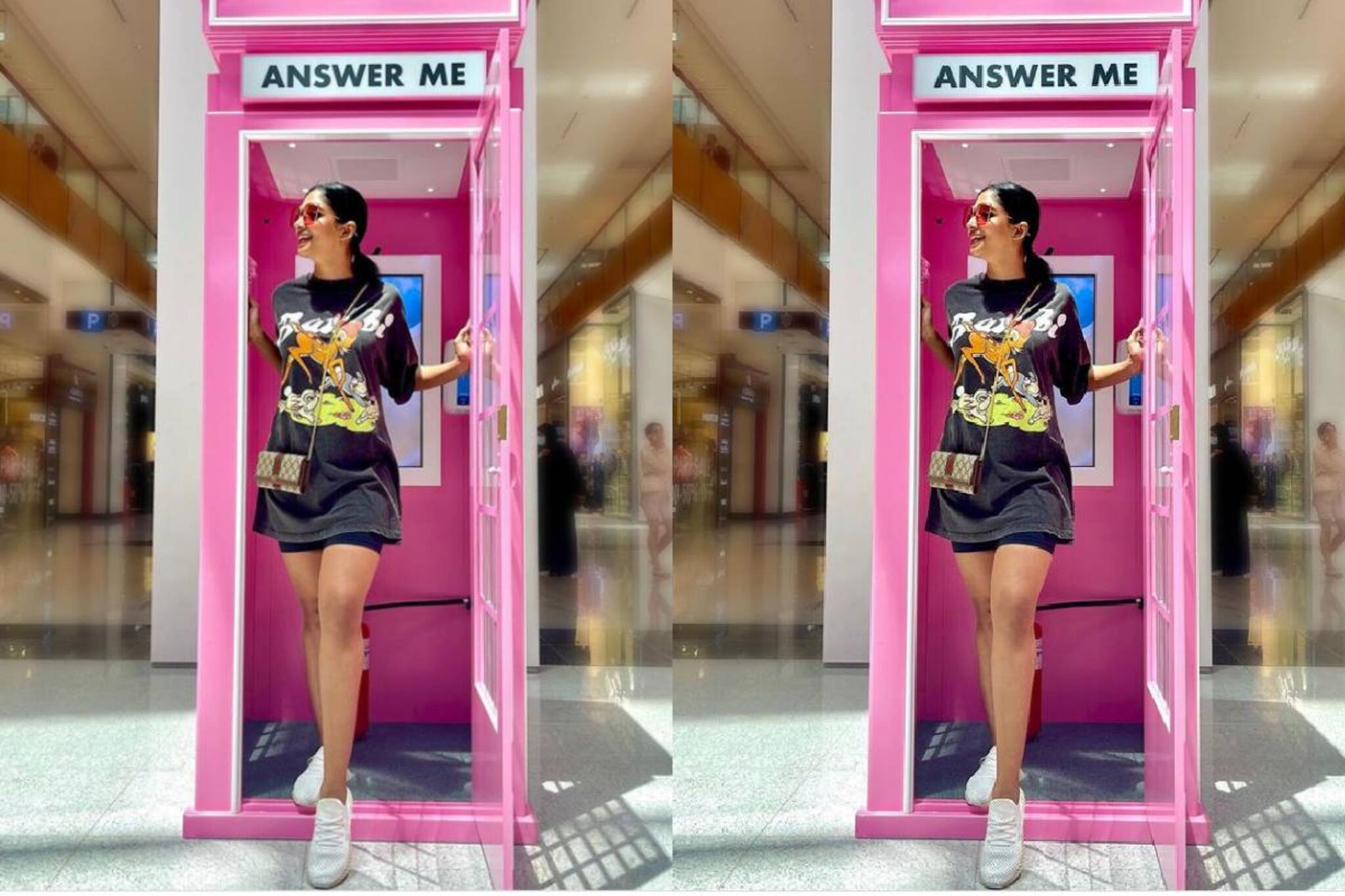 Nyla Usha | ആലപ്പാട്ട്‌ മറിയം ഇതാ, ഇവിടെ; ഗ്ലാമർ ലുക്കിൽ നൈല ഉഷ