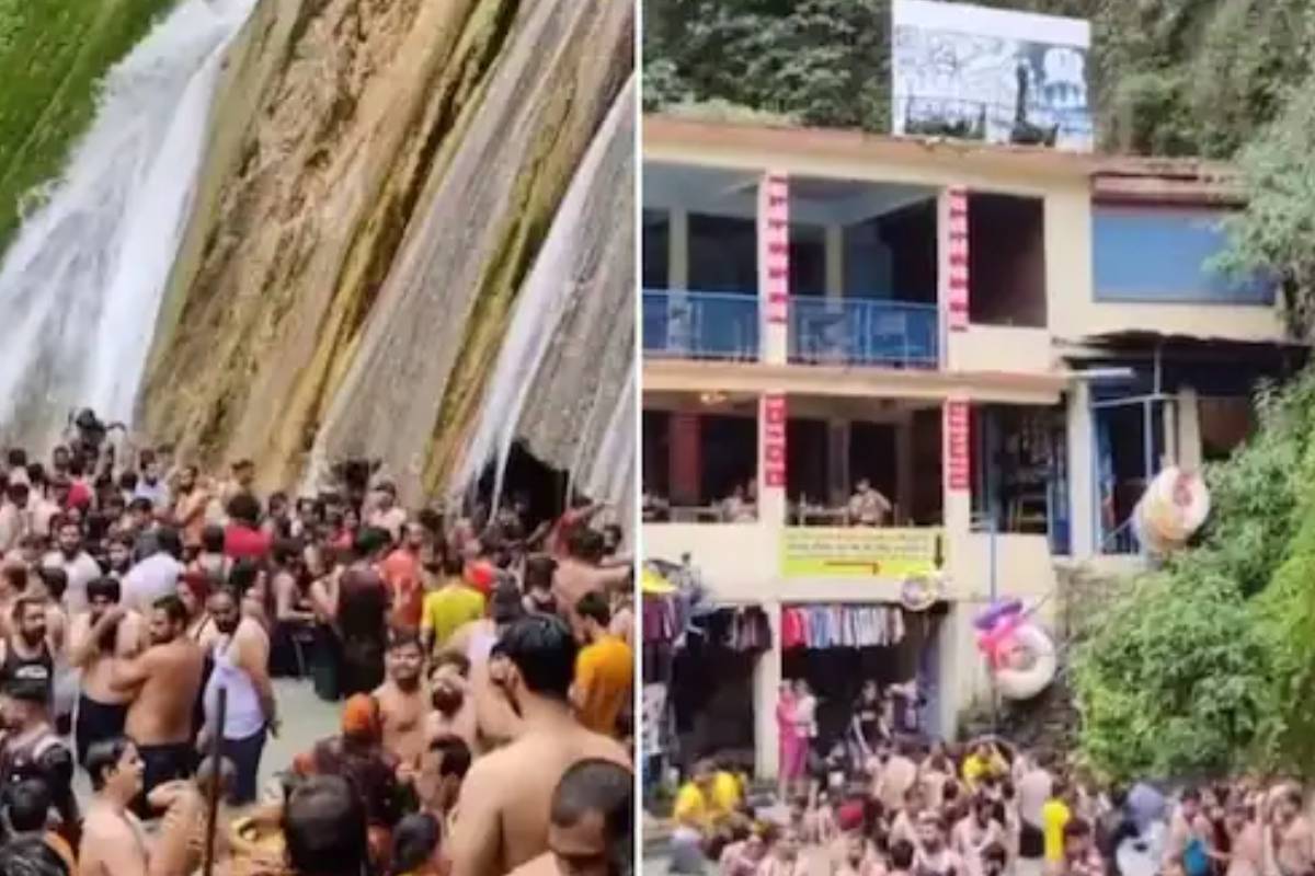മാസ്കില്ലാതെ ആർത്തുല്ലസിച്ച് ടൂറിസ്റ്റുകൾ; മൂന്നാം തരം​ഗമുണ്ടാവുമെന്ന ആശങ്കയോടെ നെറ്റിസൻസ്