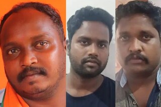 യുവമോർച്ച നേതാവ് അനൂപ് എടത്വ, നേരത്തെ അറസ്റ്റിലായ ഡിവൈഎഫ്ഐ ഭാരവാഹികളായ എം കെ ശ്രീജിത്ത്,  ശ്യാംരാജ് 