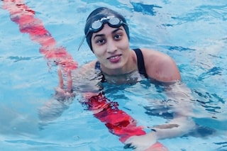 ഇന്ത്യയിൽ നിന്നും ഒളിമ്പിക്സിലേക്ക് യോഗ്യത നേടുന്ന മൂന്നാമത്തെ നീന്തൽ താരമാണ് മാന