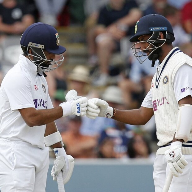 Ajinkya Rahane Cheteshwar Pujara