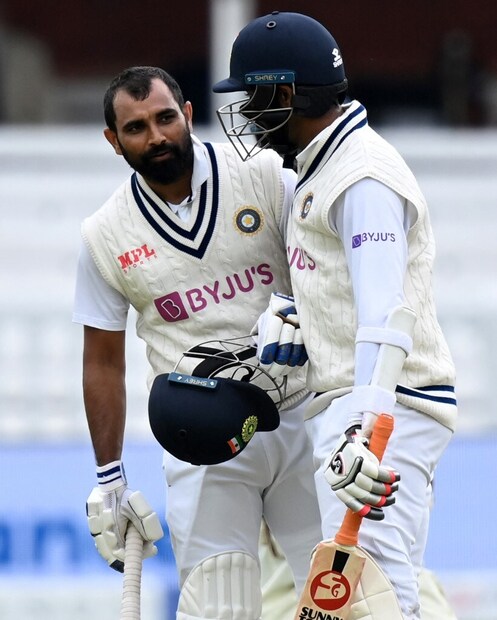 Shami scored an unbeaten fifty, while Bumrah scored 34 to stretch India's lead to 271 on final day. 