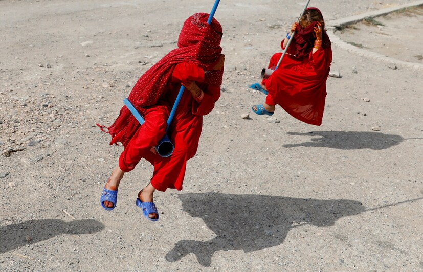  അഫ്ഗാന്‍ പെണ്‍കുട്ടികള്‍. REUTERS/Mohammad Ismail