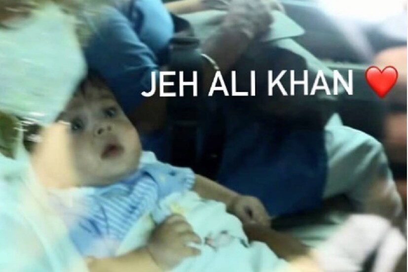  കരീനയുടെ ഇളയ മകൻ ജഹാംഗീറിന്റെ മുഖം