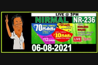 Nirmal NR-236, Kerala Lottery result