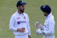 റിവ്യൂവിനായി കേണപേക്ഷിച്ച് റിഷഭ് പന്ത്, വിക്കറ്റ് ലഭിച്ച ശേഷം ചിരിയുമായി കോഹ്ലി, വീഡിയോ