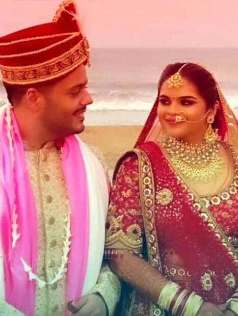 Vidyullekha Raman wedding photos 