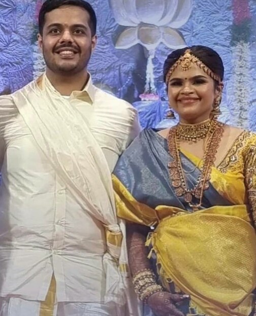 Vidyullekha Raman wedding photos 