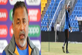 Bharat Arun (L), R Sridhar (R)