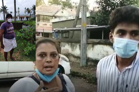 അസഭ്യം പറയുകയും കമ്പി വടി ഉപയോഗിച്ച് കാറിന്റെ മുന്നിലെ ഗ്ലാസ് അടിച്ചു പൊട്ടിക്കുകയും ചെയ്തു. 