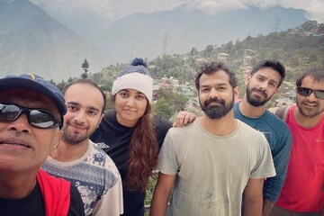 മഞ്ഞും മലയും താണ്ടി പ്രണവും വിസ്മയയും