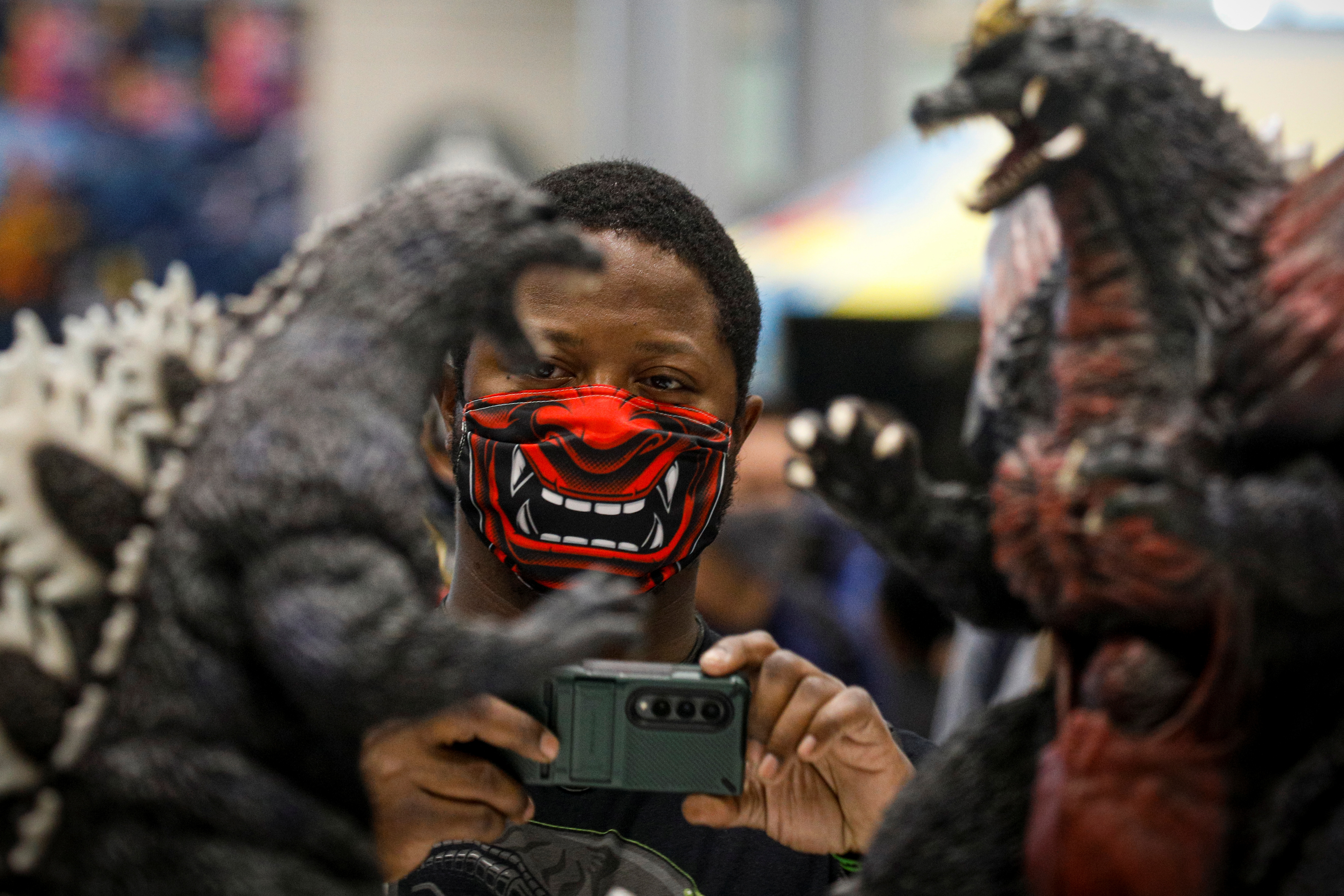  NewYork Comic Con 2021ല്‍ നിന്ന് (Credits: REUTERS/Brendan McDermid)