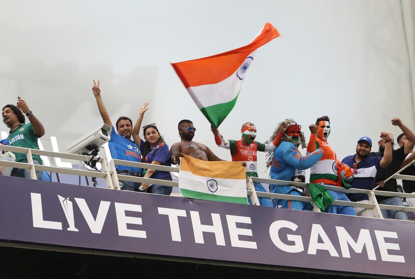 indian cricket fans during t20 world cup