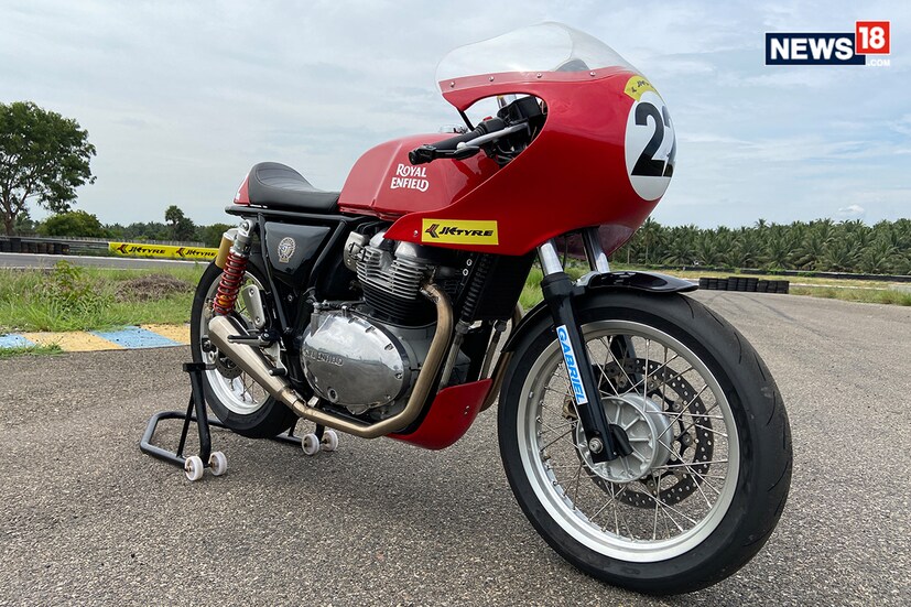  റോയൽ എൻഫീൽഡ് കോണ്ടിനെന്റൽ GT 650 ഒരു കഫേ റേസർ ബൈക്കാണ്,